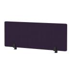 Air Desktop Screen 1200 x 400mm Bespoke Tansy Purple Fabric HA03095