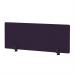 Air Desktop Screen 1200 x 400mm Bespoke Tansy Purple Fabric HA03095