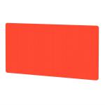Air Back-to-Back Screen 1800 x 800mm Bespoke Tabasco Orange Fabric HA03150