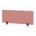 Air Desktop Screen 1200 x 400mm Bespoke Quest Shrimp Fabric HA03691