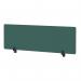 Air Desktop Screen 1400 x 400mm Bespoke Quest Kelp Fabric HA03698