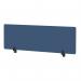 Air Desktop Screen 1400 x 400mm Bespoke Quest Limpet Fabric HA03699