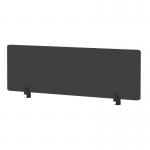 Air Desktop Screen 1400 x 400mm Bespoke Quest Mussel Fabric HA03700