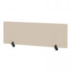 Air Desktop Screen 1400 x 400mm Bespoke Quest Salt Fabric HA03701