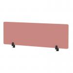 Air Desktop Screen 1400 x 400mm Bespoke Quest Shrimp Fabric HA03703