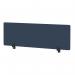 Air Desktop Screen 1400 x 400mm Bespoke Quest Whelk Fabric HA03704