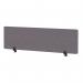 Air Desktop Screen 1600 x 400mm Bespoke Rivet Fuse Fabric HA03706