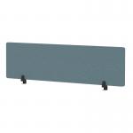 Air Desktop Screen 1600 x 400mm Bespoke Rivet Quench Fabric HA03707