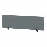 Air Desktop Screen 1600 x 400mm Bespoke Rivet Tensile Fabric HA03708