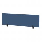 Air Desktop Screen 1600 x 400mm Bespoke Quest Limpet Fabric HA03711