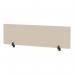 Air Desktop Screen 1600 x 400mm Bespoke Quest Salt Fabric HA03713