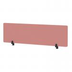 Air Desktop Screen 1600 x 400mm Bespoke Quest Shrimp Fabric HA03715