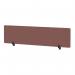 Air Desktop Screen 1800 x 400mm Bespoke Rivet Forge Fabric HA03717