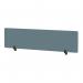 Air Desktop Screen 1800 x 400mm Bespoke Rivet Quench Fabric HA03719