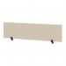 Air Desktop Screen 1800 x 400mm Bespoke Quest Salt Fabric HA03725