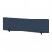 Air Desktop Screen 1800 x 400mm Bespoke Quest Whelk Fabric HA03728