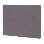 Air Screen for Back-to-Back Desk 1200 x 800mm Bespoke Rivet Fuse Fabric HA03730