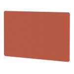 Air Screen for Back-to-Back Desk 1400 x 800mm Bespoke Quest Crab Fabric HA03745