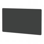 Air Screen for Back-to-Back Desk 1600 x 800mm Bespoke Quest Mussel Fabric HA03760