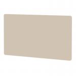 Air Screen for Back-to-Back Desk 1600 x 800mm Bespoke Quest Salt Fabric HA03761