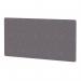 Air Screen for Back-to-Back Desk 1800 x 800mm Bespoke Rivet Fuse Fabric HA03766