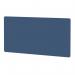 Air Screen for Back-to-Back Desk 1800 x 800mm Bespoke Quest Limpet Fabric HA03771