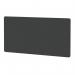 Air Screen for Back-to-Back Desk 1800 x 800mm Bespoke Quest Mussel Fabric HA03772