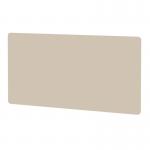 Air Screen for Back-to-Back Desk 1800 x 800mm Bespoke Quest Salt Fabric HA03773