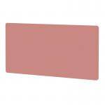 Air Screen for Back-to-Back Desk 1800 x 800mm Bespoke Quest Shrimp Fabric HA03775
