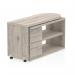 Fleur Smart Storage Office Desk Grey Oak HO00102