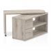 Fleur Smart Storage Office Desk Grey Oak HO00102