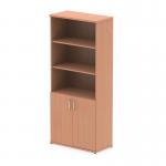 Impulse 2000mm Open Shelves Cupboard Beech I000047