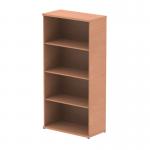 Impulse 1600mm Bookcase Beech I000051