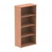 Impulse 1600mm Bookcase Beech I000051