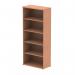 Impulse 2000mm Bookcase Beech I000052