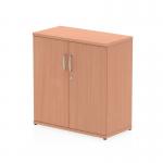 Impulse 600mm Deep Desk High Cupboard Beech I000062