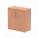 Impulse 600mm Deep Desk High Cupboard Beech I000062