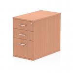 Impulse 800mm Deep Desk High Pedestal Beech I000071