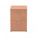 Impulse 2 Drawer Filing Cabinet Beech I000072