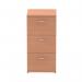 Impulse 3 Drawer Filing Cabinet Beech I000073