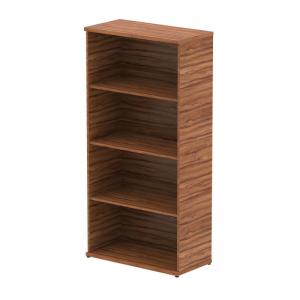 Impulse 1600mm Bookcase Walnut I000111