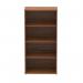 Impulse 1600mm Bookcase Walnut I000111