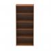 Impulse 2000mm Bookcase Walnut I000112