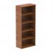 Impulse 2000mm Bookcase Walnut I000112