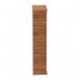 Impulse 2000mm Bookcase Walnut I000112