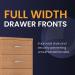 Impulse 2 Drawer Mobile Pedestal Walnut I000124