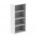 Impulse 1600mm Bookcase White I000171