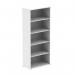 Impulse 2000mm Bookcase White I000172