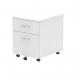 Impulse 2 Drawer Mobile Pedestal White I000184