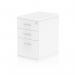 Impulse 600mm Deep Desk High Pedestal White I000189